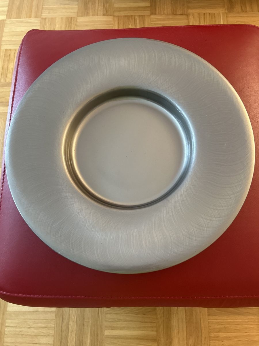 Tutte le decorazioni: Metall Schale/Teller 45cm Durchmesser – Usato da BREMGARTEN AG venduto da Rtiger44