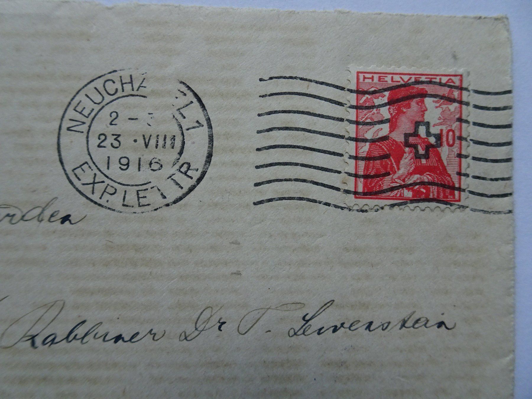 Cartes postales: 1916 – D'occasion à Aadorf par Chnorli-Furz 1
