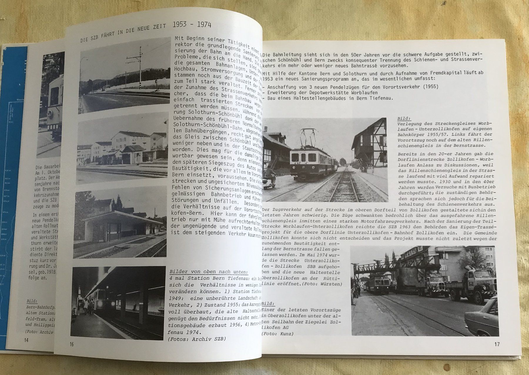 Libri: SOLOTHURN-ZOLLIKOFEN-BERN-BAHN – Usato da Ostermundigen venduto da wini63 3