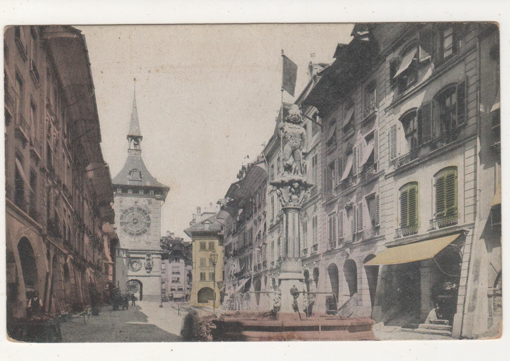 Cartoline postali: Colorierte Ansichtskarte Bern 1913 – Usato da Remetschwil venduto da Hofiii