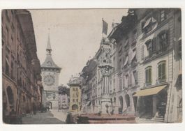 Colorierte Ansichtskarte Bern 1913