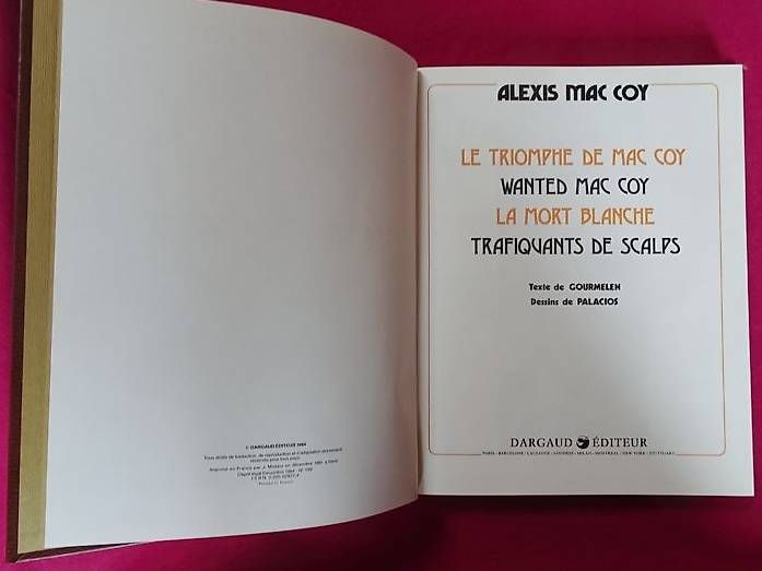 BD: 5 BD de la série Mac Coy EO – D'occasion à Fontainemelon par Phmichel 1