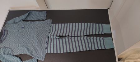 TCHIBO Kids Gestreifter Schlafanzug Pyjama Grösse 122/128