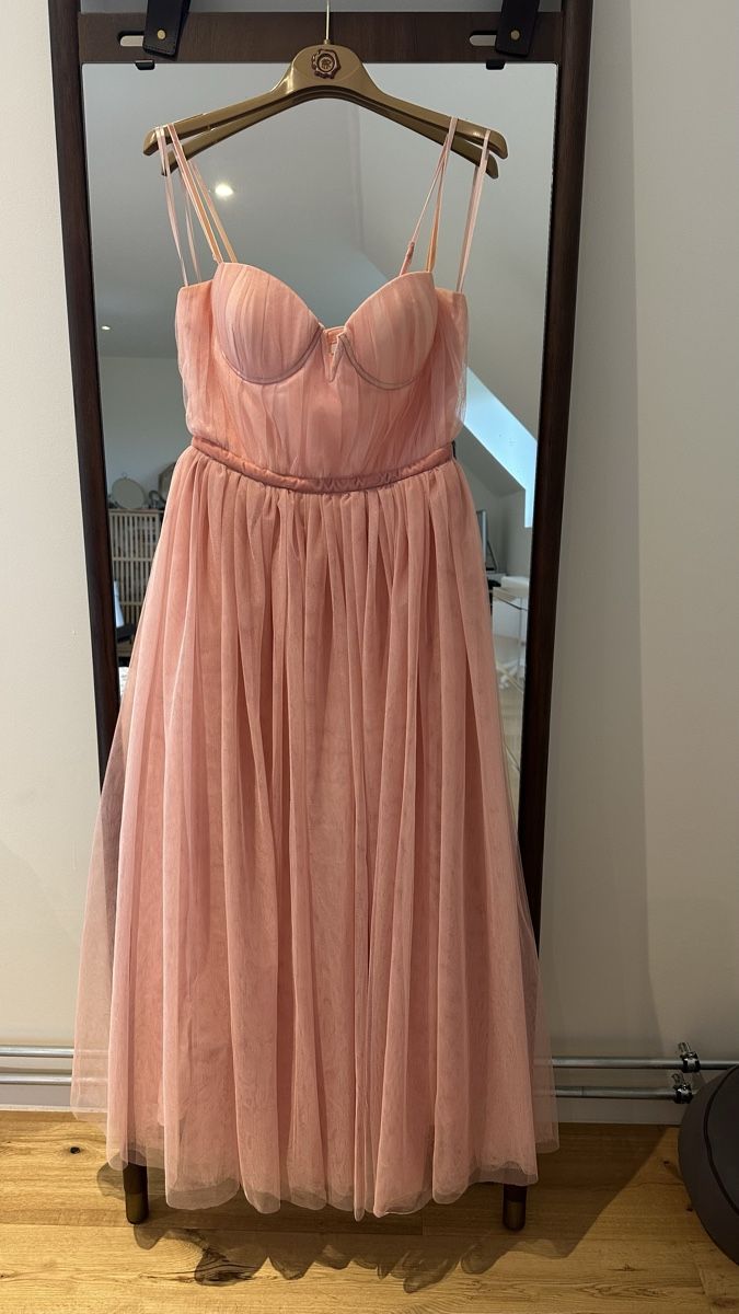 Vestiti: Robe de soirée rose poudré ,Sau Lee taille S – Nuovo (secondo la descrizione) da Commugny venduto da rus_my8v 1