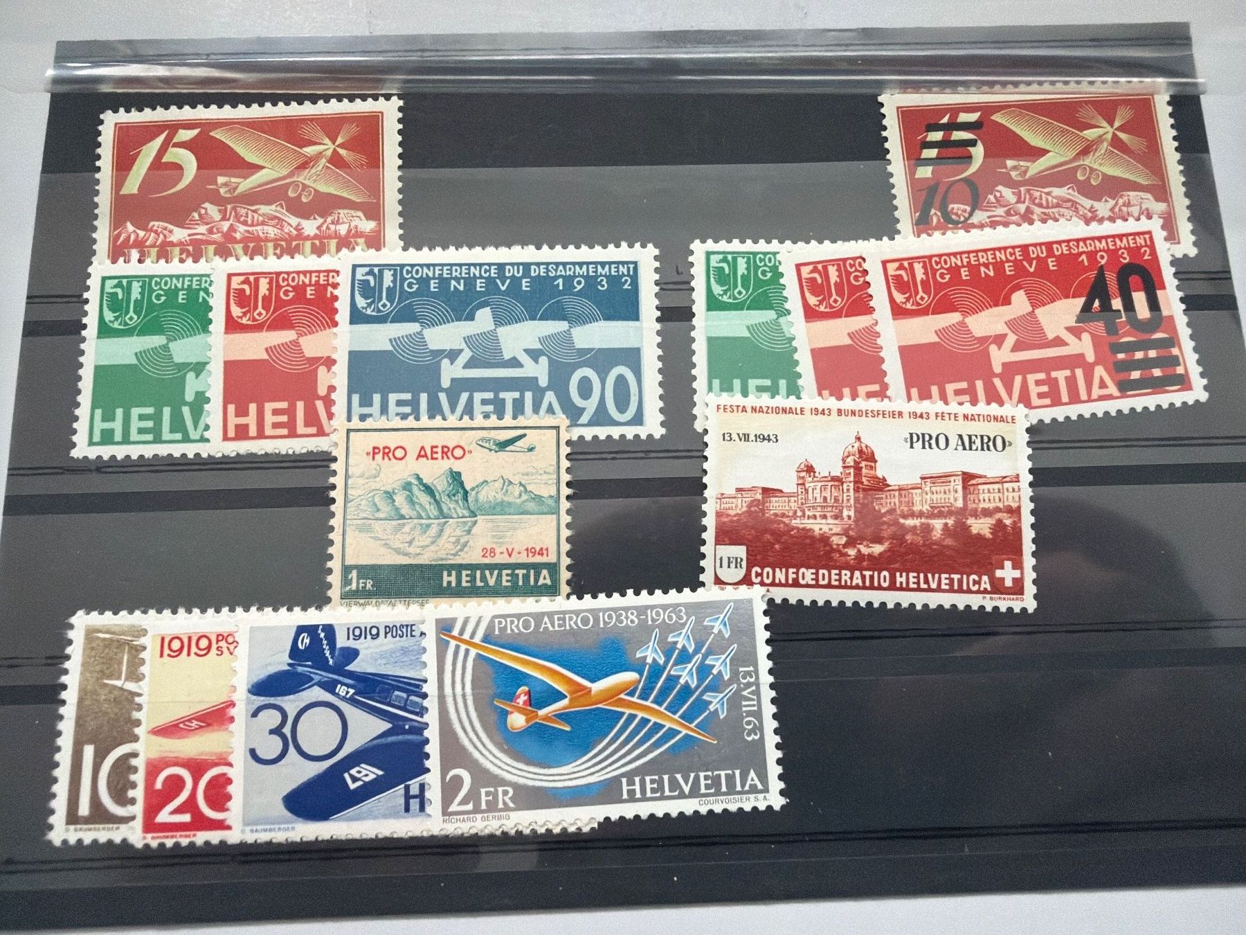 Alle Briefmarken: Flugpostmarken Set – Gebraucht aus Küssnacht am Rigi von POSTOMASTER