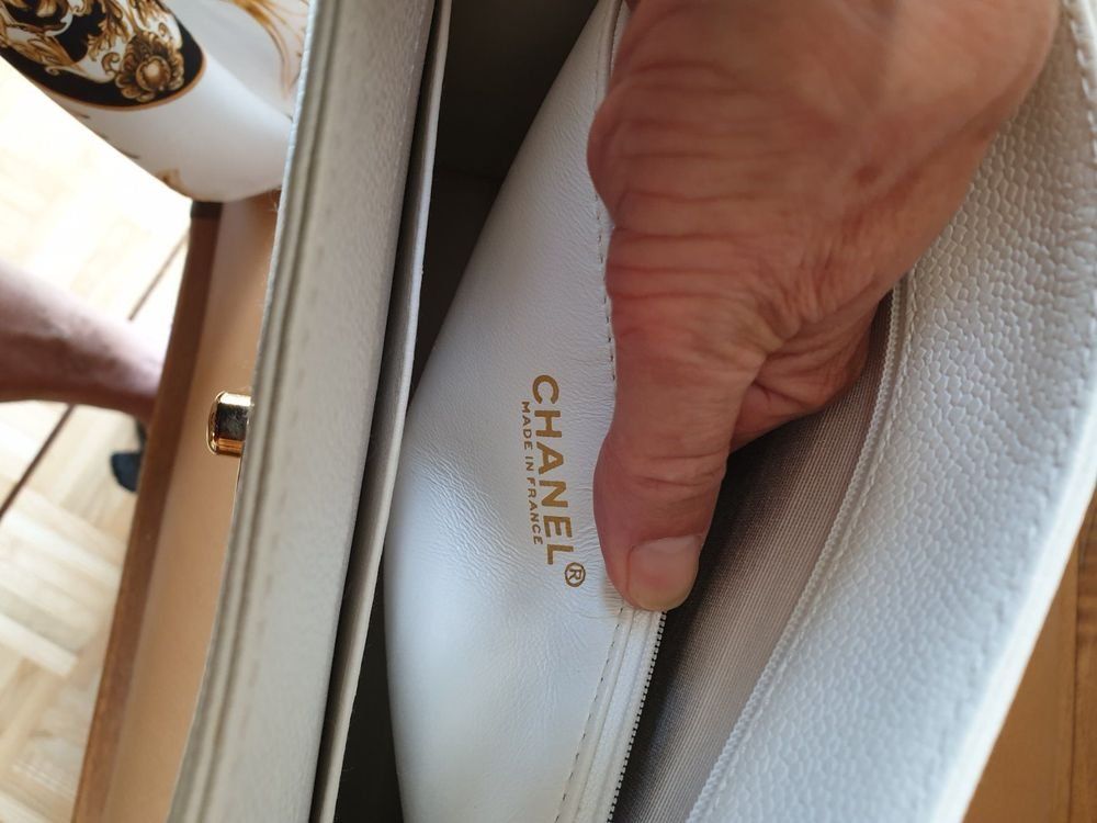 Chanel Borse da donna: Chanel WOW Ledertasche in weiss – Usato da Bottmingen venduto da sandy_2 4
