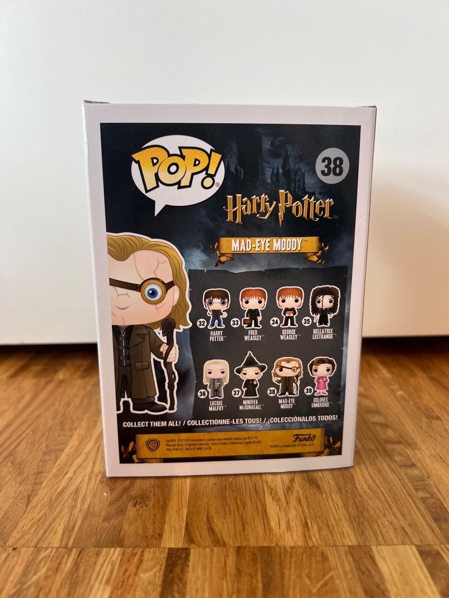 Funko Statuette: Funko Pop - Mad-Eye Moody 38 – Nuovo e nell'imballaggio originale da Zürich venduto da sar_v8vt 1