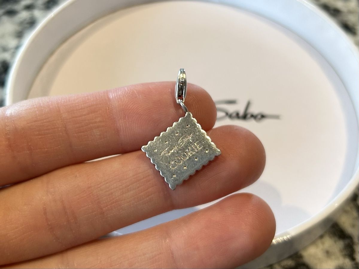 Thomas Sabo Ciondoli: Thomas Sabo Charm Cookie 🩷 Silber 925 – Usato da Itingen venduto da Kiiwi03
