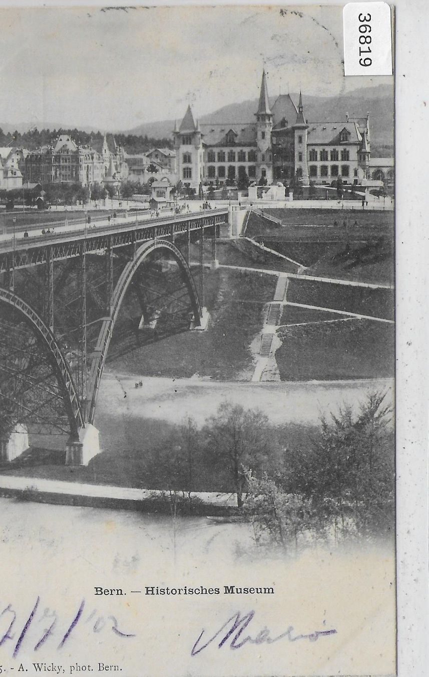 Cartes postales: Bern - Historisches Museum – D'occasion à Ettingen par Kartenplanet