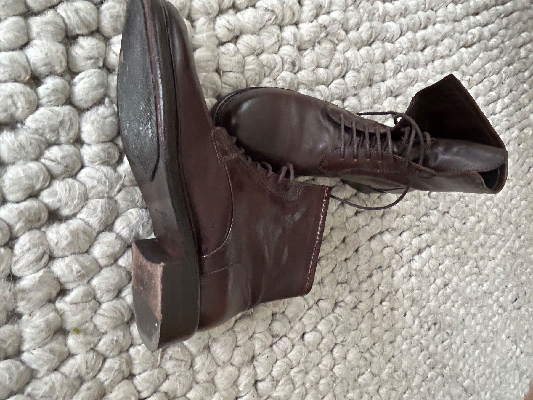 Damenschuhe: Italienische Stiefelette hand made – Neu (gemäss Beschreibung) aus Feuerthalen von Anna_Swift 2