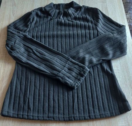 Neuer Damen Rippenpullover