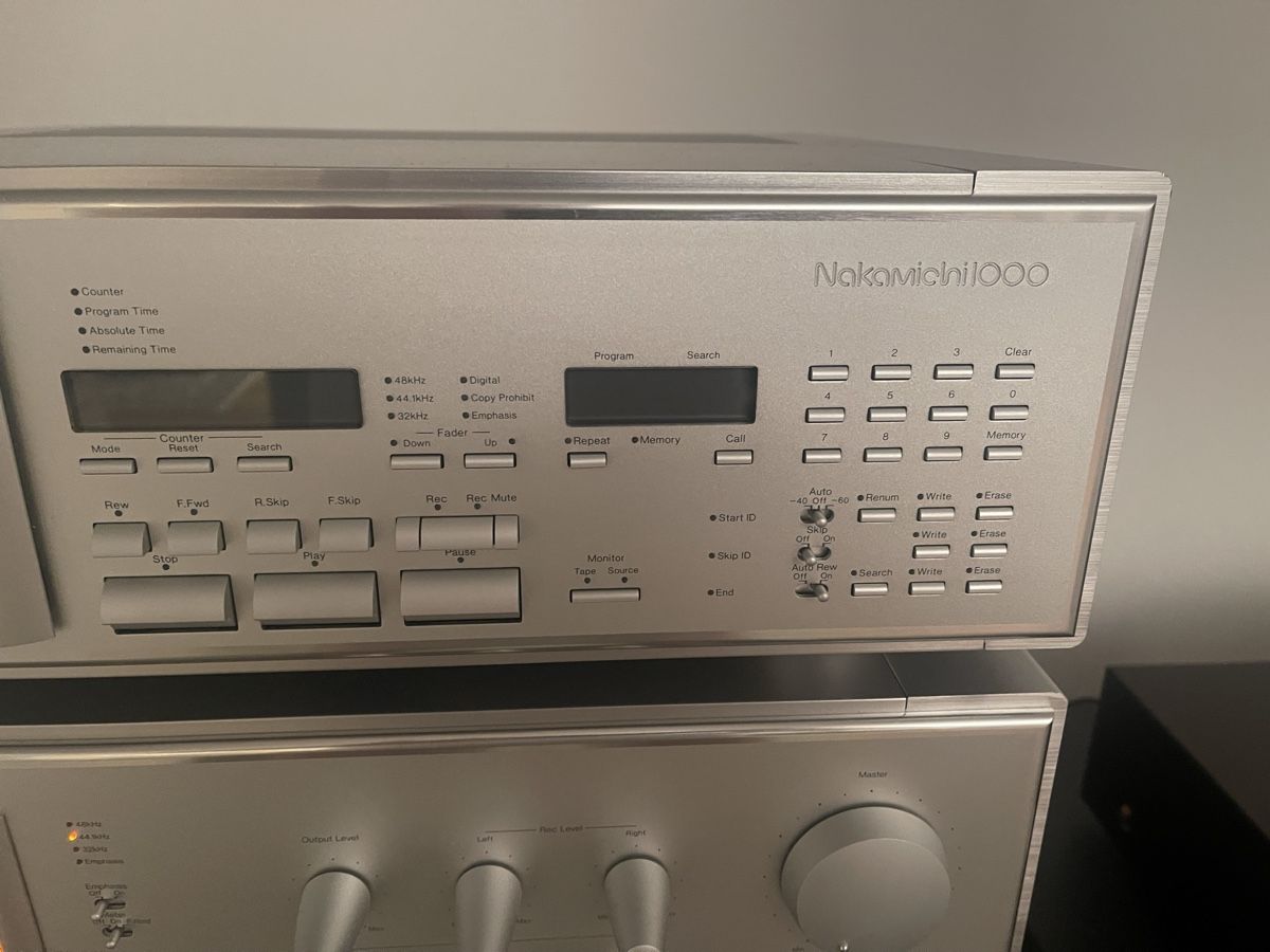 Nakamichi Aufnahmegeräte: Nakamichi 1000 DAT/DAC COMBO - Top Zustand – Neu (gemäss Beschreibung) aus Wald ZH von RIVAAUDIOEMOTIONS 7