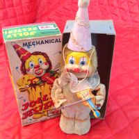 Zirkus - Clown mit Geige , 1950's Japan