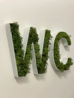 Moosbuchstaben | Wanddeko 3D-Druck | inkl. Versand