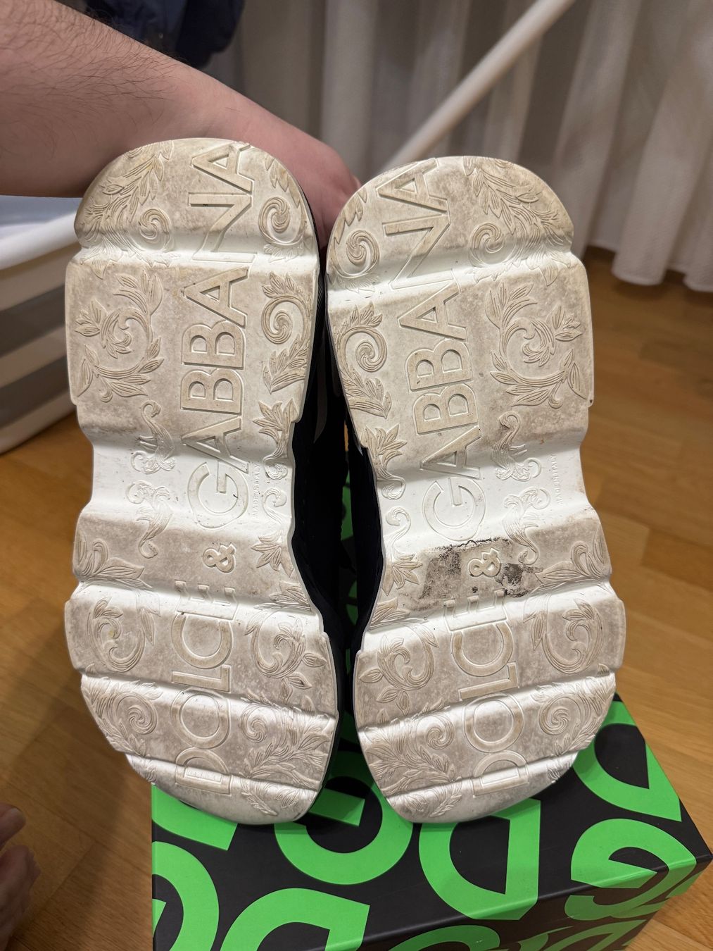 Dolce & Gabbana Scarpe da uomo: Dolce & Gabbana Sneaker Daymaster, Schwarz/Weiss, Gr. 44 – Nuovo e nell'imballaggio originale da Brugg AG venduto da Coni1989 6