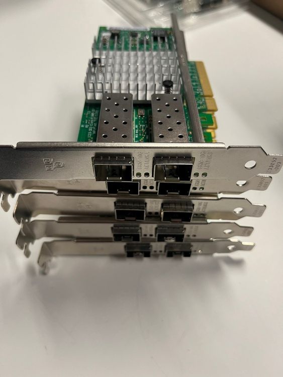 HP 560SFP+ Dual-Port 10GbE PCI-Express X8 Converged Network Adapter 669279-001 FP
