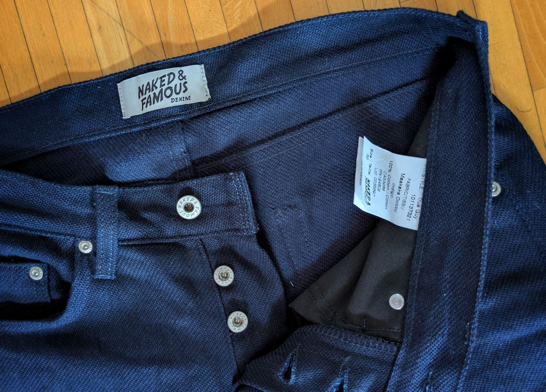 Jeans: Jeans Naked & Famous Maekake Dobby – Neuf avec emballage d'origine à La Tour-de-peilz par drueed_bis 1
