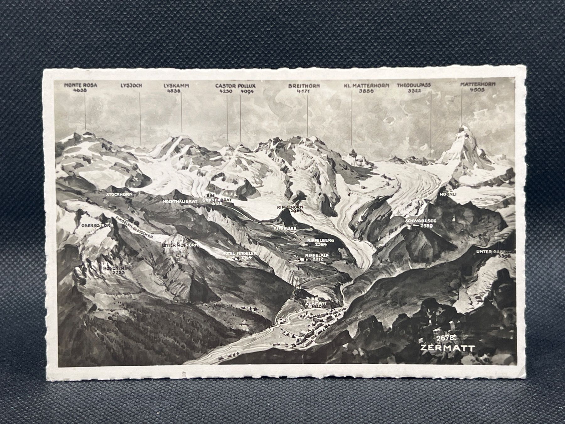 Cartoline postali: Zermatt – Usato da Widnau venduto da Brusi9