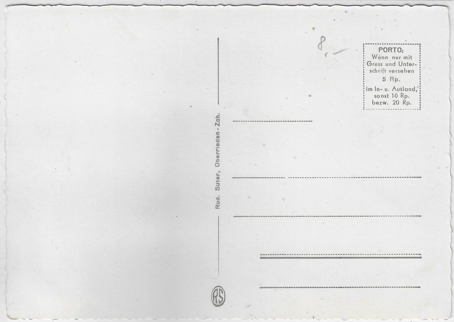 Cartoline postali: Schaffhausen - Munot – Usato da Ettingen venduto da Kartenplanet 1