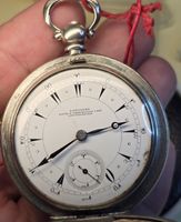 Rare Longines Montre de Poche Argent,NACOB.K DJEZVEDJAN&SON
