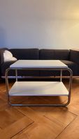 BAGGBODA, Beistelltisch, weiss, 71x50 cm