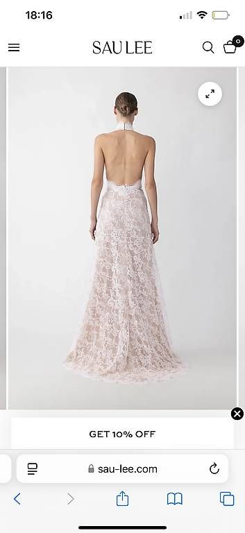 Kleider: Spitzenkleid / Brautkleid von Sau Lee – Gebraucht aus Meilen von eli_9clt 1