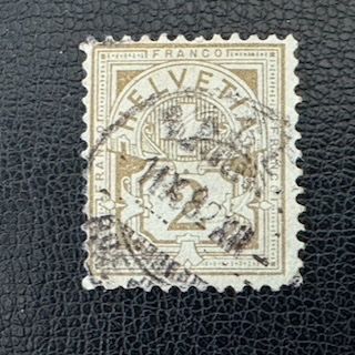 Tutti i francobolli: Ziffermuster 1882, "Weisses Papier", gestempelt – Usato da Stallikon venduto da HILDECH1 2