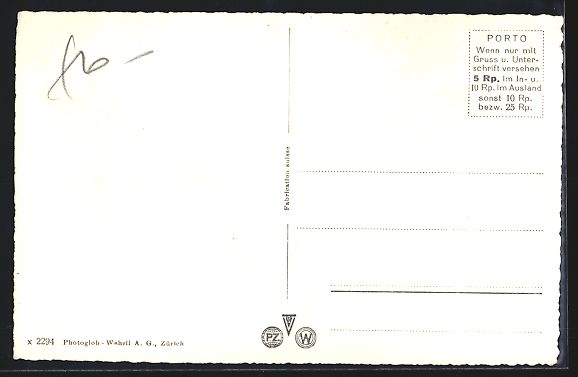 Cartoline postali: AK Interlaken, Hotel Royal – Usato da Berlin venduto da bartko-reher 1