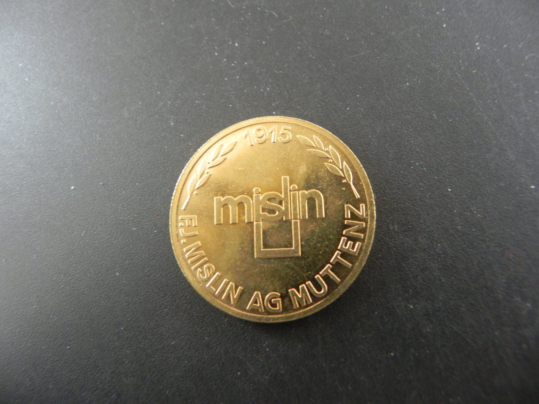 Medaglie: Jeton Basel Spalentor - Mislin AG Muttenz – Usato da Biel/Bienne venduto da Gogolozi 1