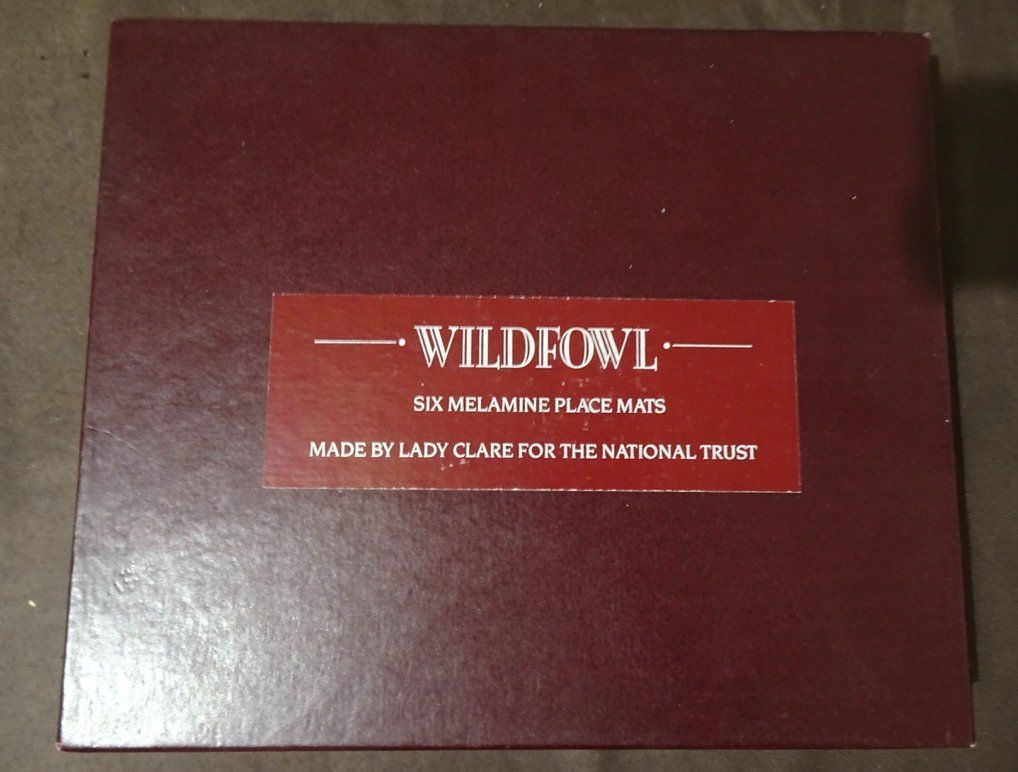 Geschirrsets: Set 6 dessous de plat Wildfowl oiseaux – Neu und originalverpackt aus Châtelaine von fil_7lqg