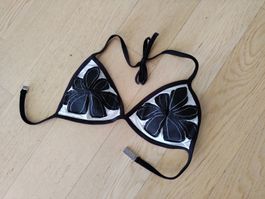 Wolford Bikini Triangel BH Blume Taille XS