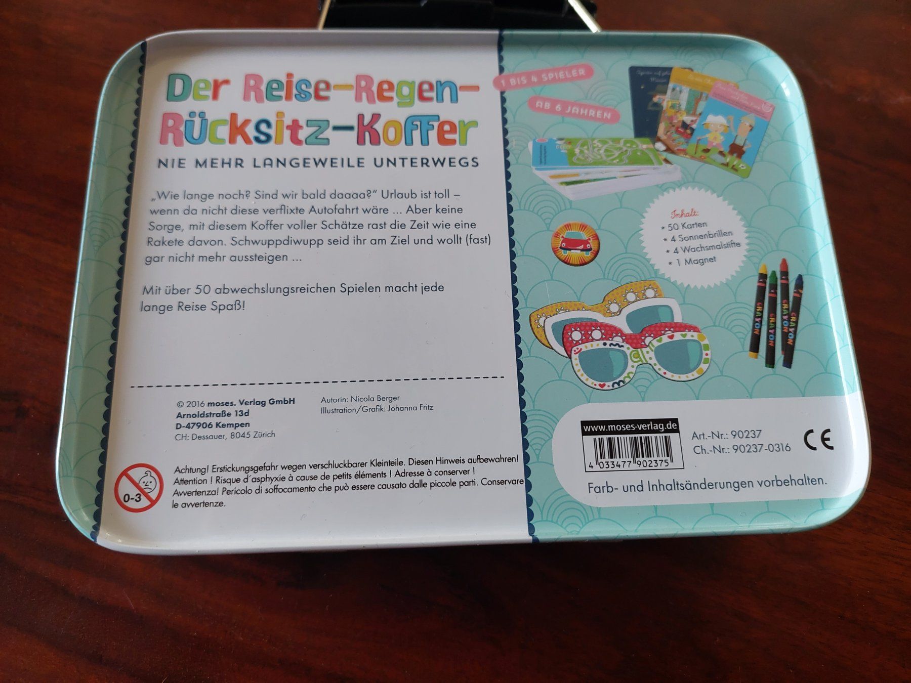 Giochi: Der Reisen-Regen-Rücksitz-Koffer – Nuovo (secondo la descrizione) da Beckenried venduto da Havacola 4