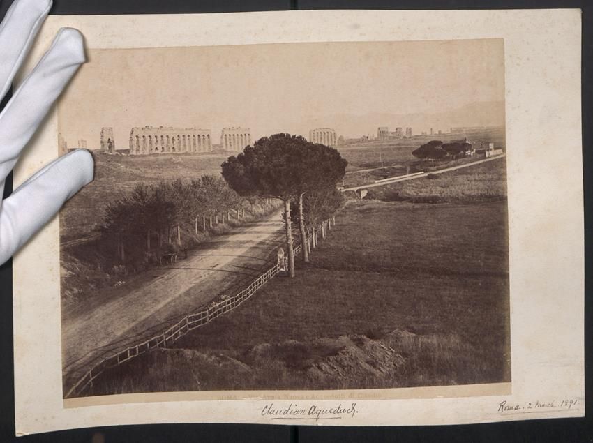 Fotografie &  Plakate: 2 Roma - Rom, Via Appia Nuova e Acquedot – Gebraucht aus Berlin von bartko-reher