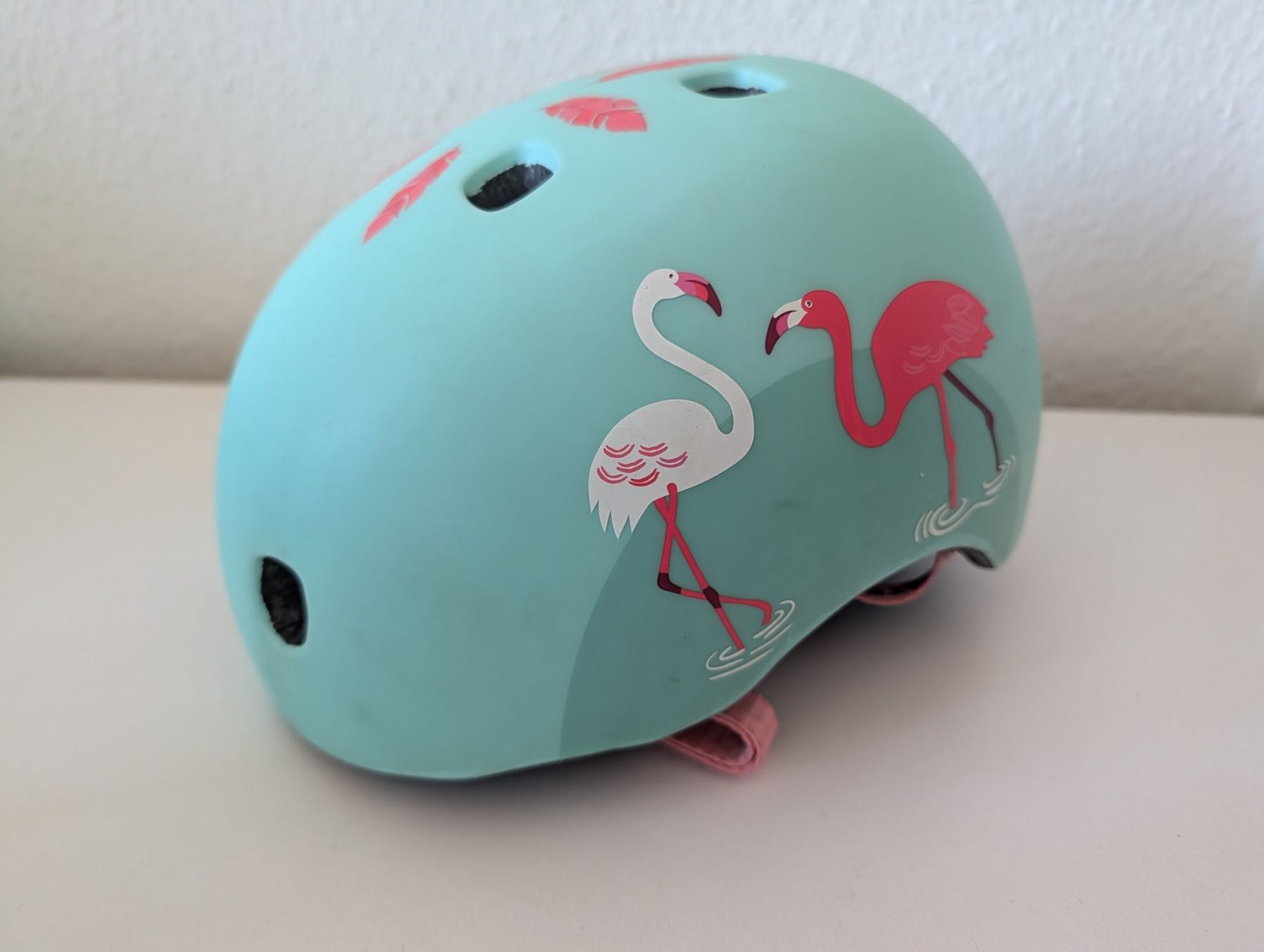 Helme: Micro Kinderhelm / Velohelm "Flamingo" - Grösse 48-53 cm – Gebraucht aus Zürich von eflohmi