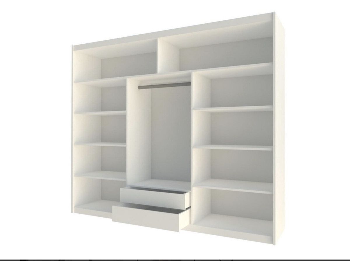 Schränke: Schwebetürenschrank weiss  – Gebraucht aus Samstagern von ble_yqx5 1