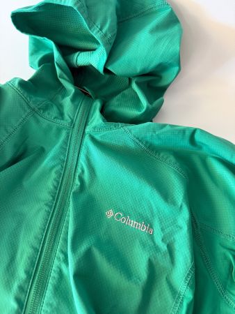 Columbia Windjacke grün, XS neuwertig