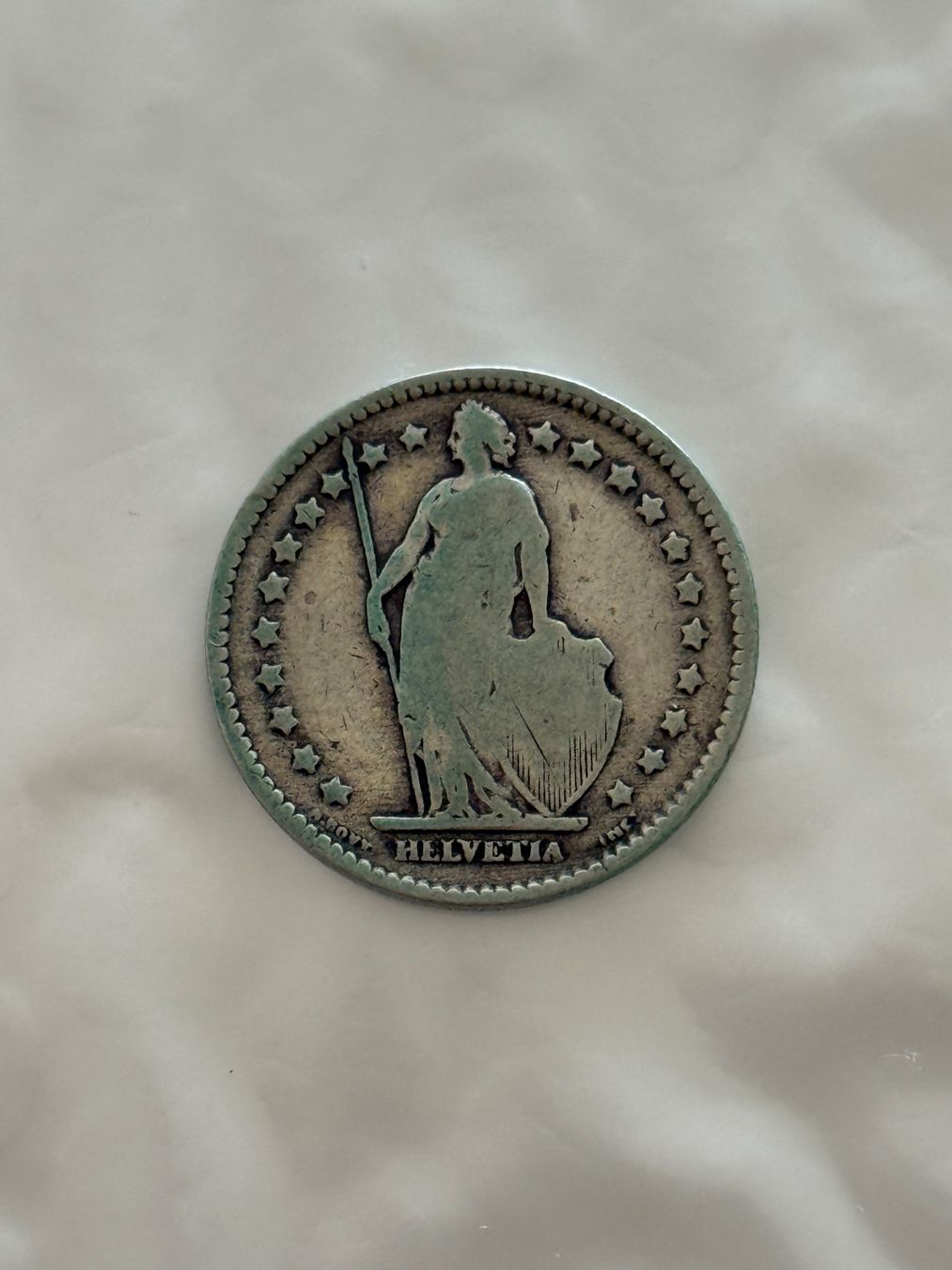 Tutti le monete: 1 Franken 1898  Silber, Rar – Usato da Wallisellen venduto da SWISS_SILVER1 1