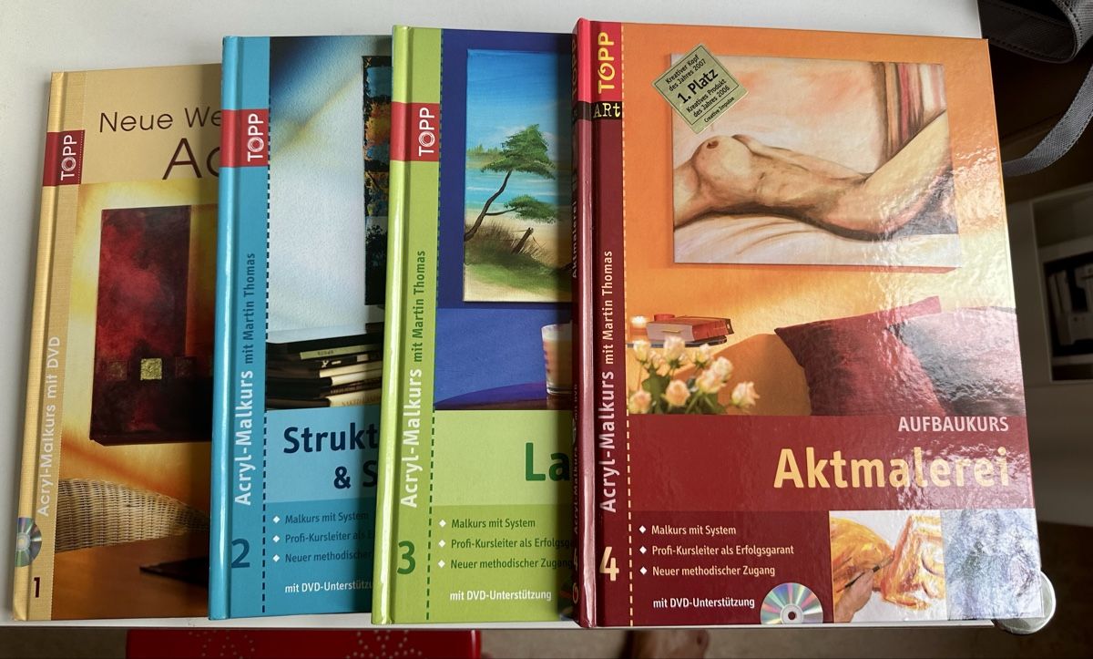 Bücher: Martin Thomas (Malkurs) – Neu (gemäss Beschreibung) aus Thun von Rotemast 3
