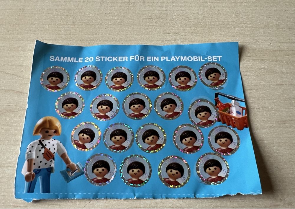 Rare limited edition Swiss only PLAYMOBIL MANIA MIGROS 71767 La Caisse