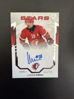 Signed Stars Lukas Frick Hockey Card 44/99