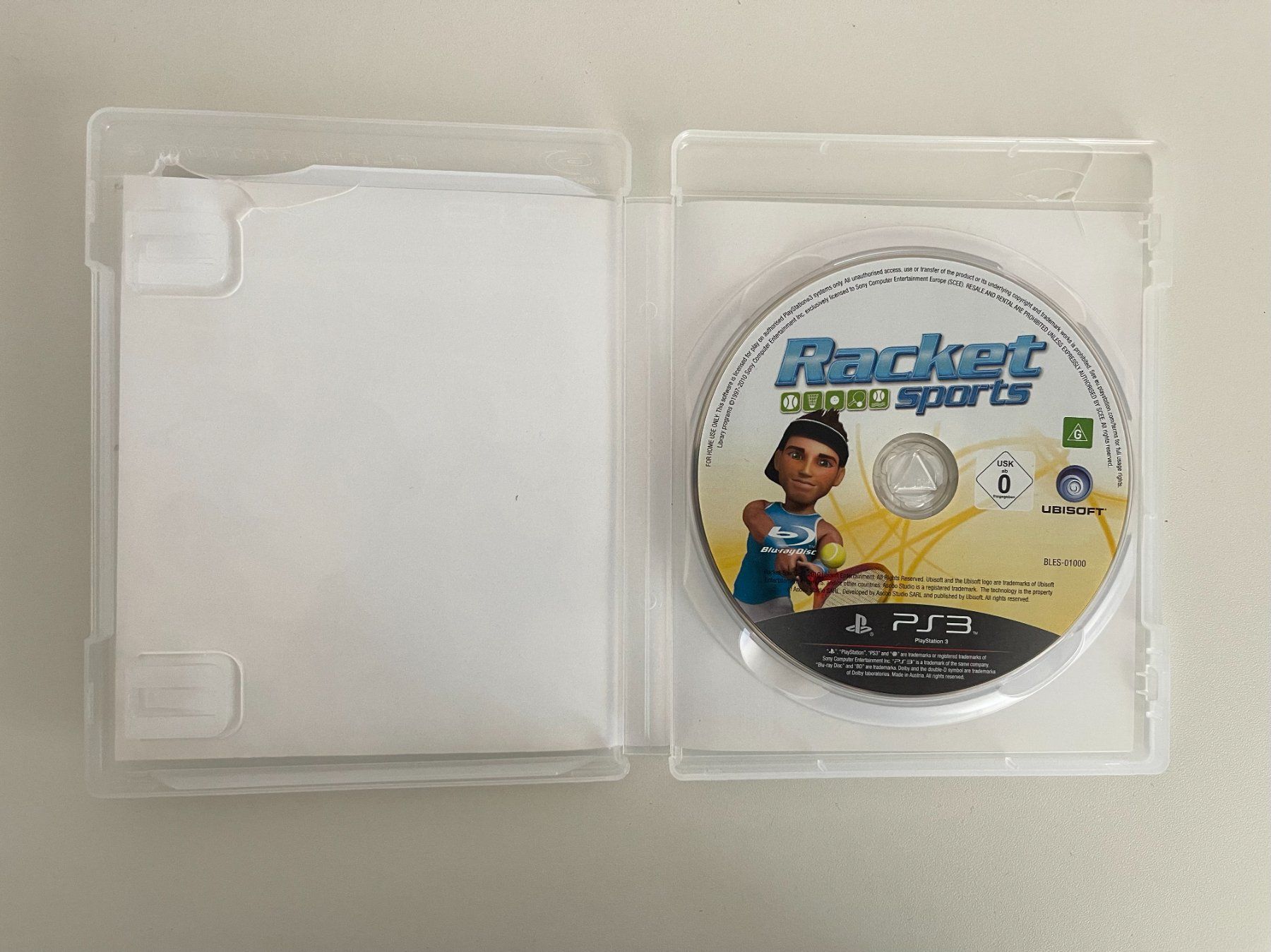 Sony Spiele: Racket Sports, Sony Playstation 3, PS3 – Gebraucht aus Couvet von nay_prh5 1