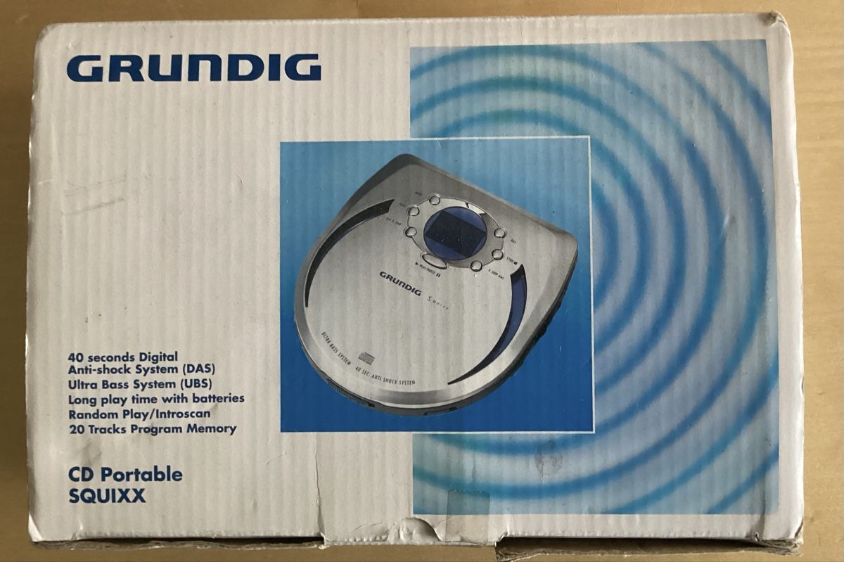 Grundig Lettore multimediale portatile: CD Player Grundig Squixx CDP 4102 SS 40 – Usato da Tägerwilen venduto da bikermoon 1