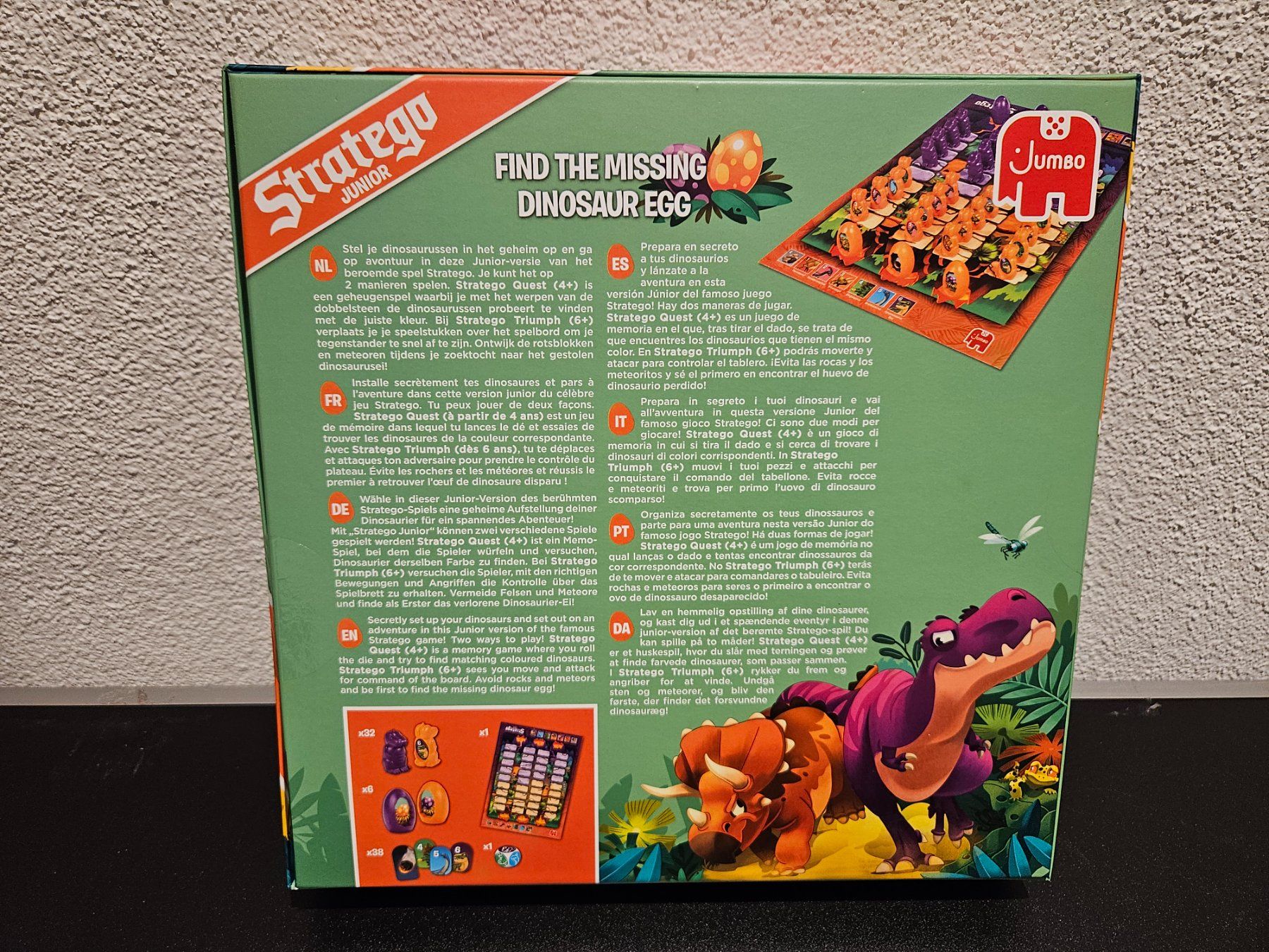 Giochi: Neu - Jumbo - Stratego Junior Dino – Nuovo e nell'imballaggio originale da Dagmersellen venduto da Jarsetz_Restposten 1