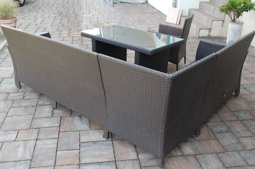 Divani: Rattan Lounge Ecklounge Sofalounge Gartenlounge – Usato da Schupfart venduto da Bluelightning 2