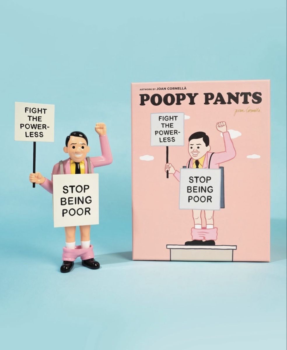 Statuette: JOAN CORNELLÀ Poopy Pants sold out! – Nuovo e nell'imballaggio originale da Lausanne venduto da Tintin032
