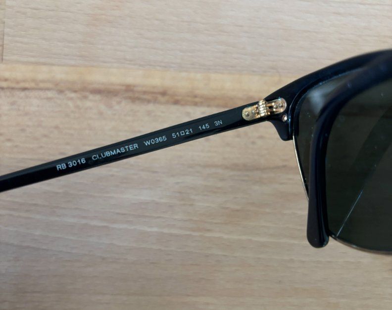 Occhiali & Lenti: Ray-Ban Clubmaster Sonnenbrille – Usato da Liestal venduto da leanstein 1