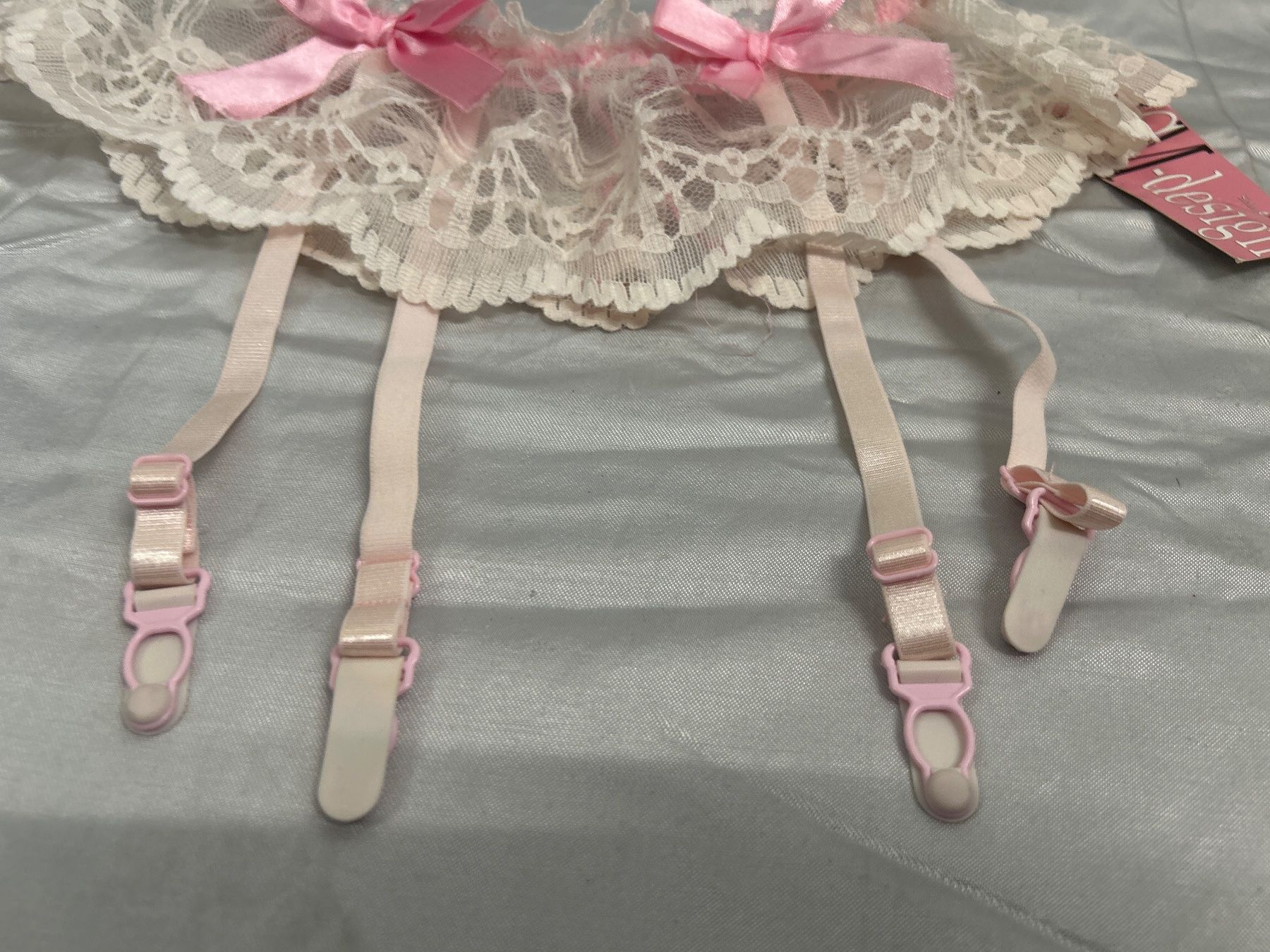 Altra biancheria intima: Strapshalter Strapsgurt Rosa Spitze 1 Size Neu – Nuovo e nell'imballaggio originale da Regensdorf venduto da Spyke55 2