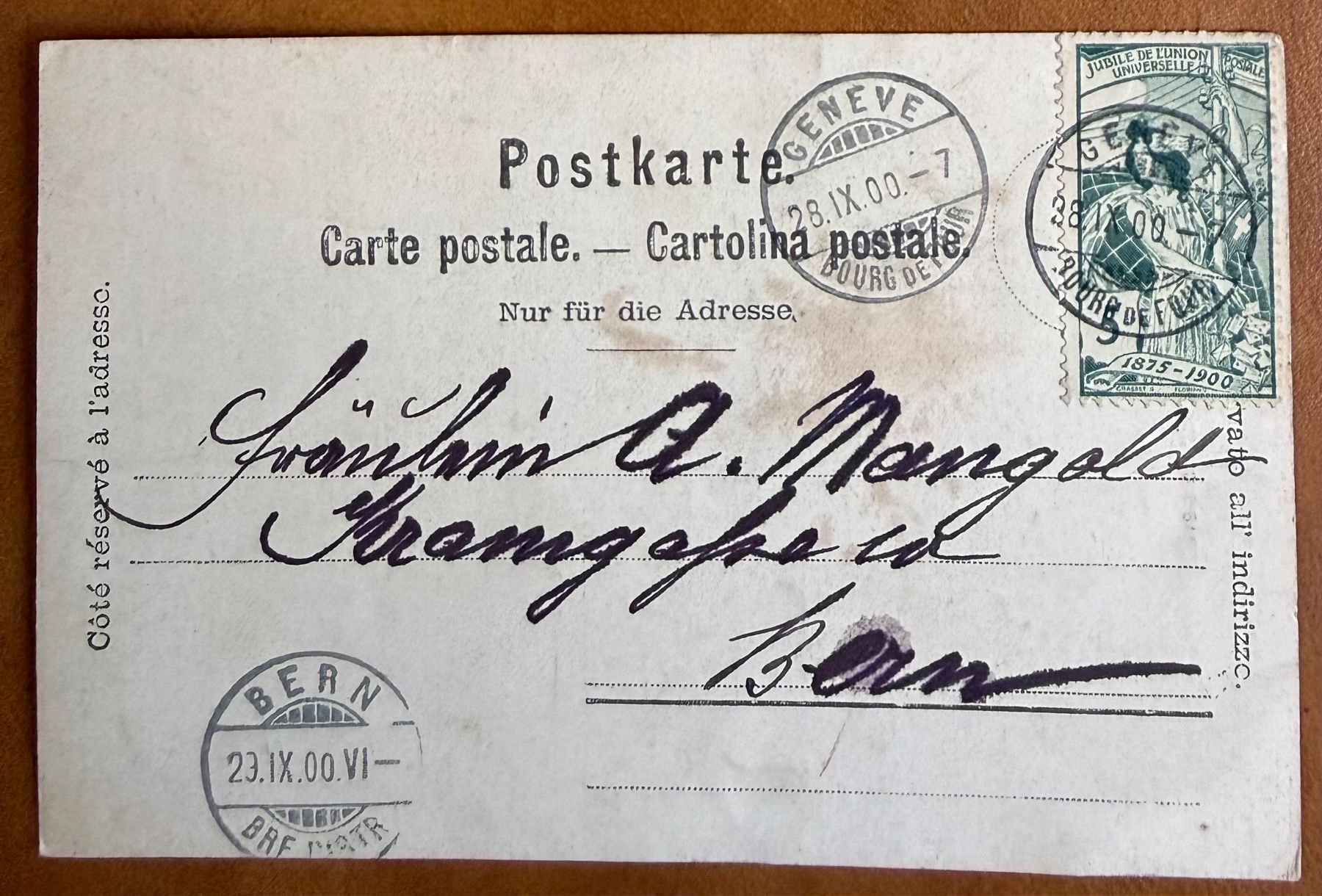 Cartes postales: Genève - Cathédrale St. Pierre 1900 – D'occasion à Lutry par Ediego 1