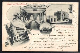 Rheinfelden, Gasthaus mit Innenansicht
