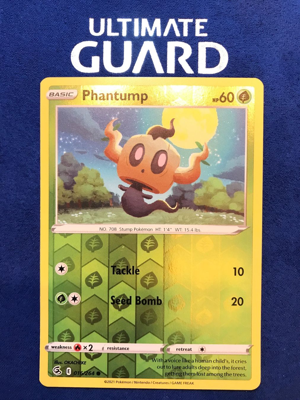 Pokémon Carte collezionabili: Pokemon TCG - Phantump EN reverse Holo – Nuovo (secondo la descrizione) da Lyss venduto da DeaDiLuna